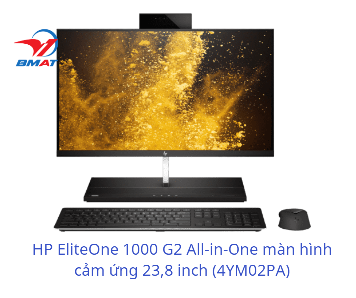 Máy tính cá nhân HP EliteOne 1000 G2 All-in-One màn hình cảm ứng 23,8 inch (4YM02PA)